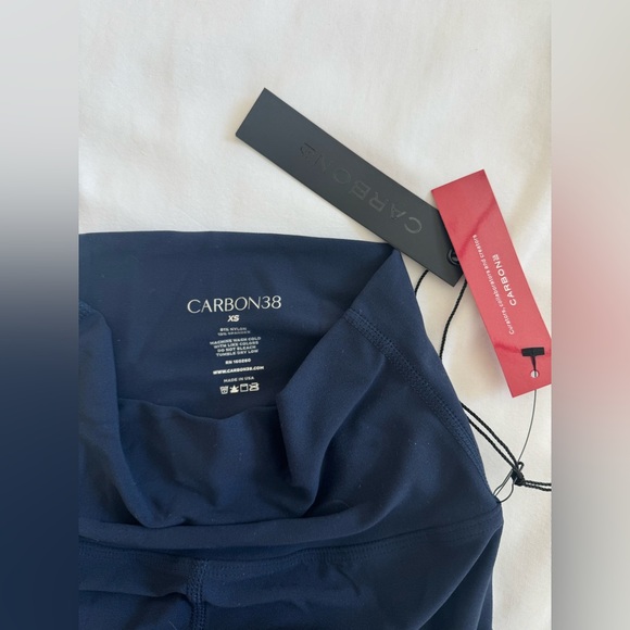 Carbon38 navy split bootcut leggings, NWT and never worn! - Picture 5 of 5